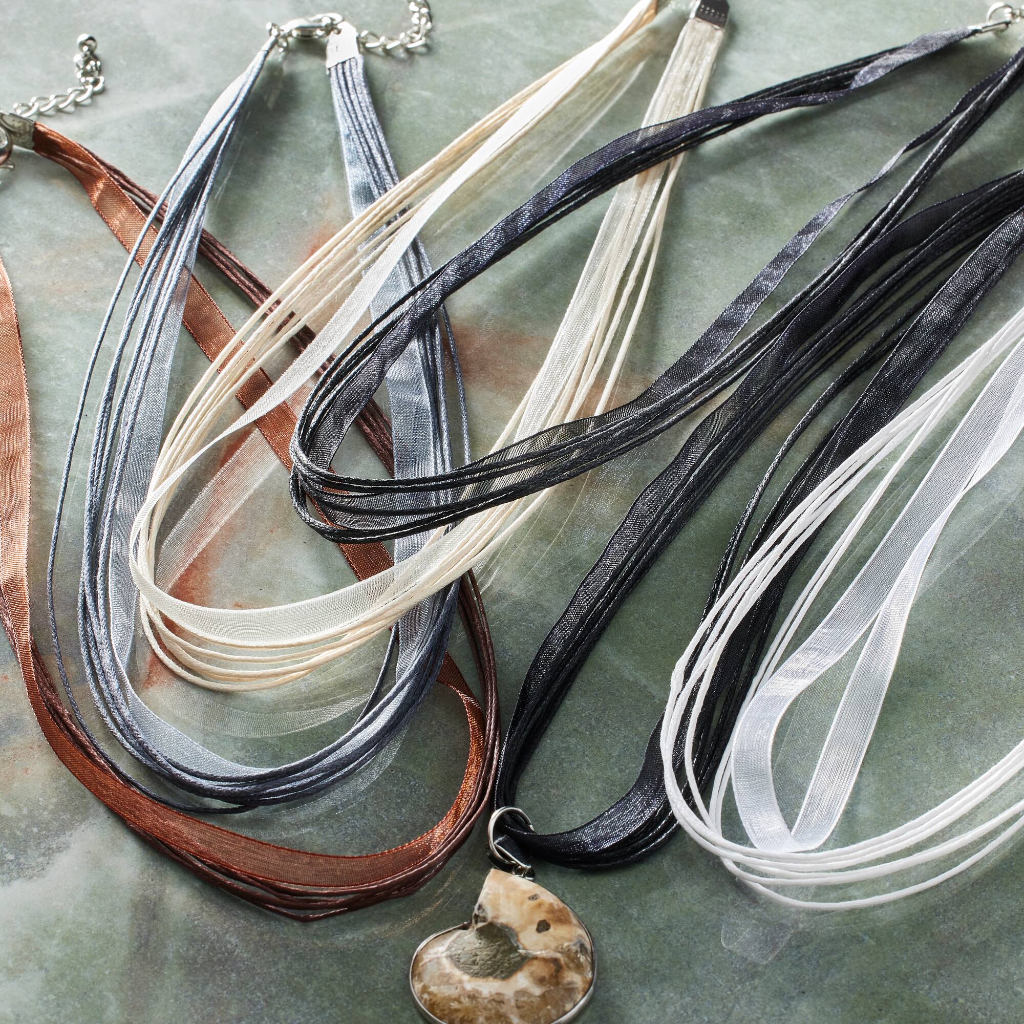Bead Landing™ Ribbon Cord Necklaces